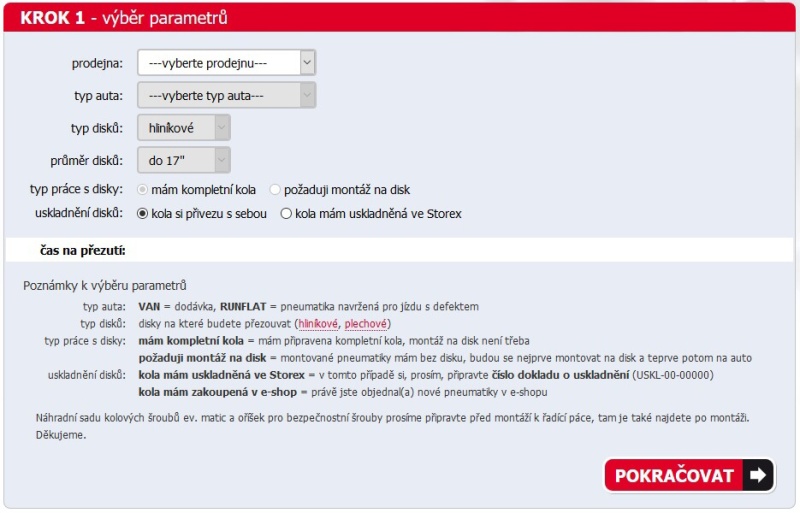 chci přezout auto 1