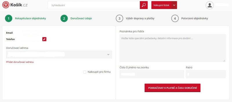 Košík.cz potraviny online - recenze 12